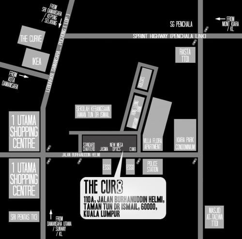 the curb map