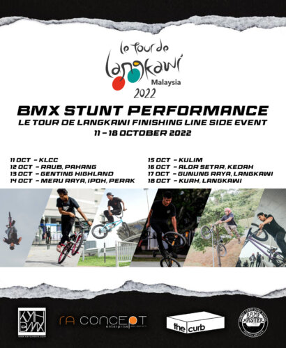Read more about the article Le Tour De Langkawi BMX Stunt Performance