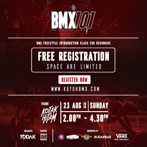 BMX101 Registration