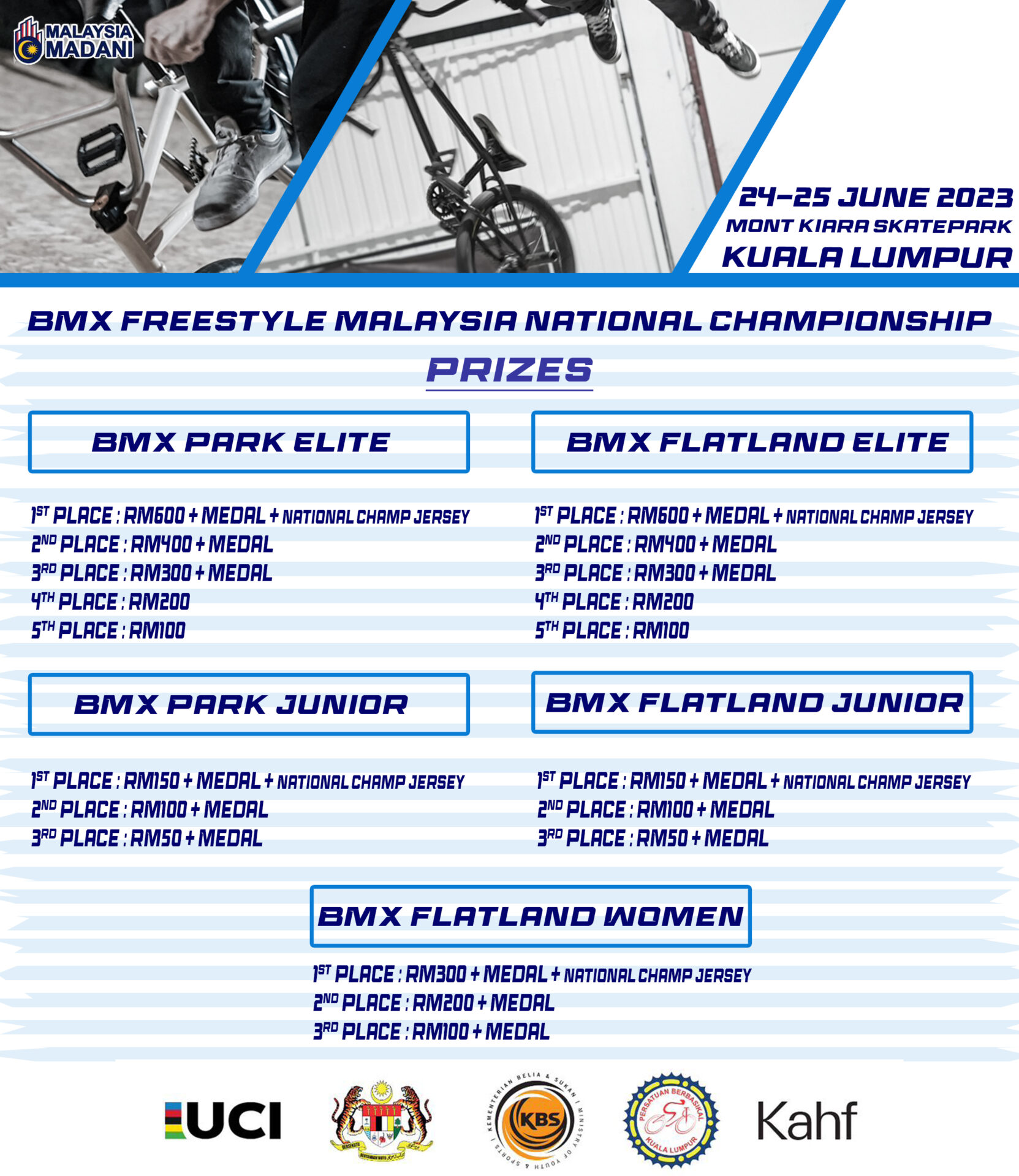 BMX Freestyle Malaysia National Championship 2023 KayuhBMX Malaysia